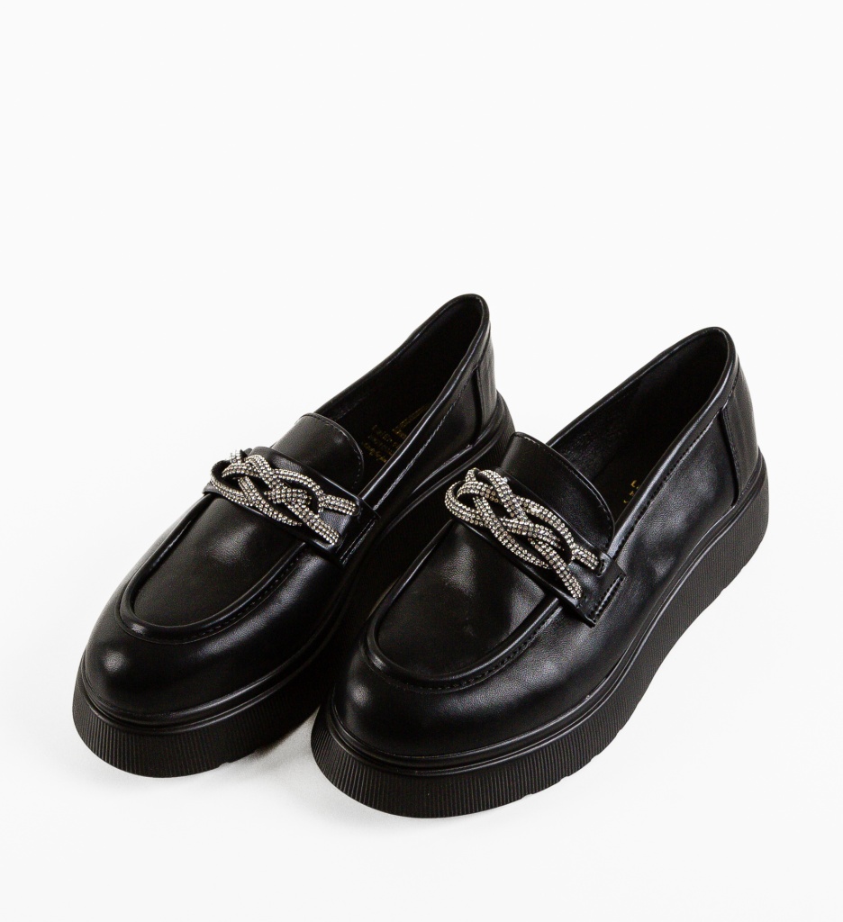 Pantofi Casual Hallel Negri | Stil & Confort