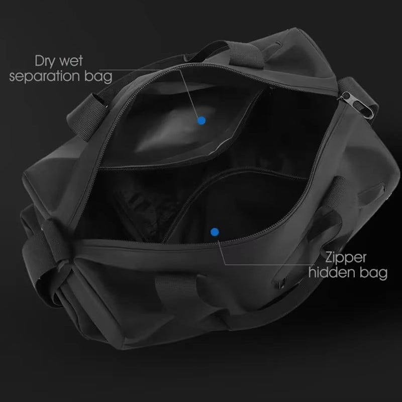 Geanta Calatorie Delis Orelie GT3544, Bej Impermeabila - imagine 5