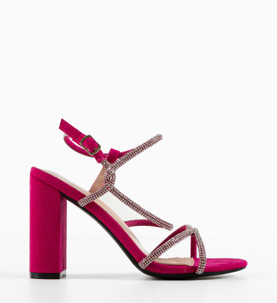 Sandale Alpha Fuchsia | Eleganță și Stil - imagine 5
