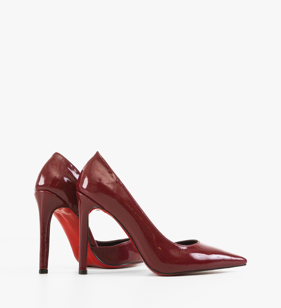 Pantofi Stiletto Trynet Grena - Eleganță Maximă - imagine 4