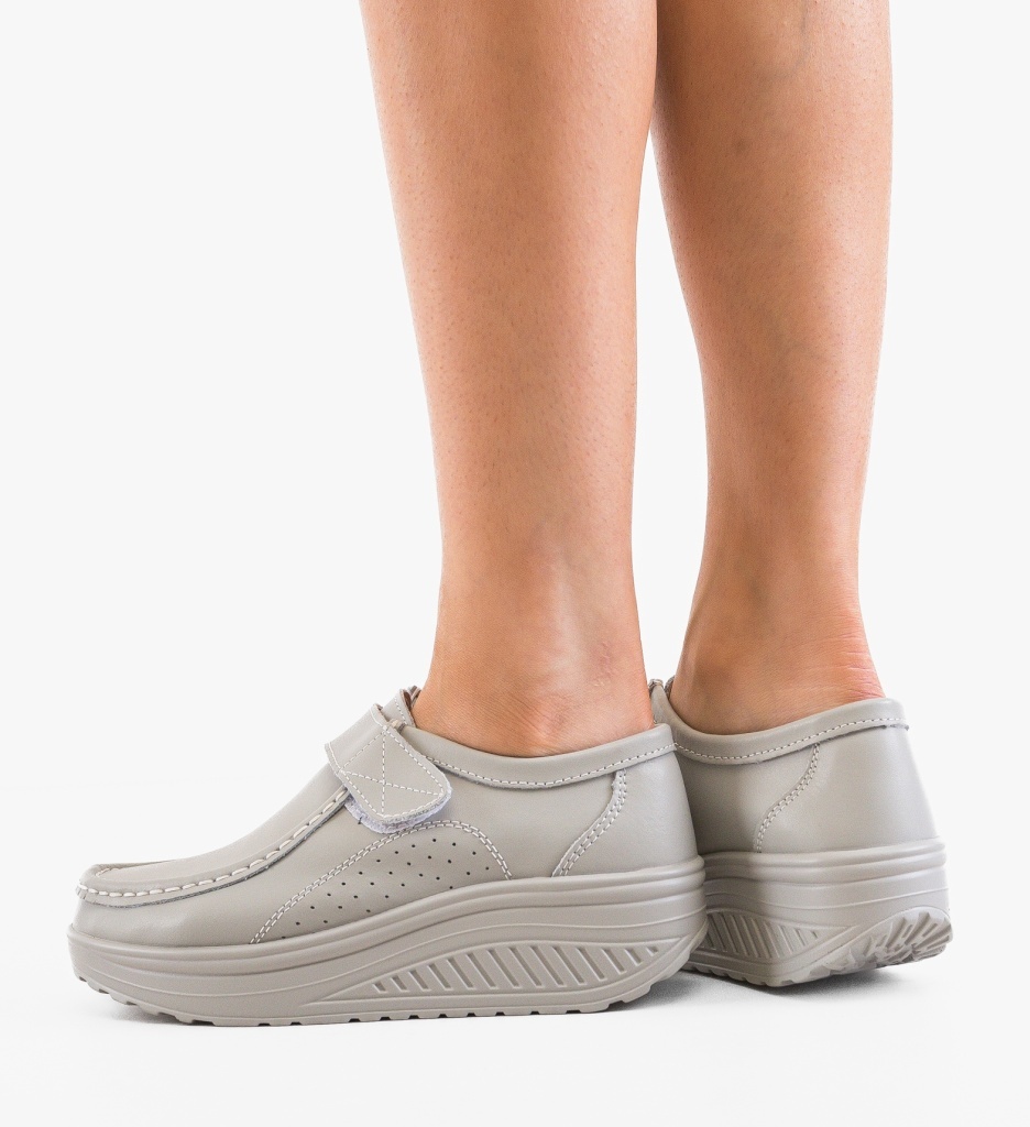 Pantofi Casual Utre Gri - Confort și Stil Urban