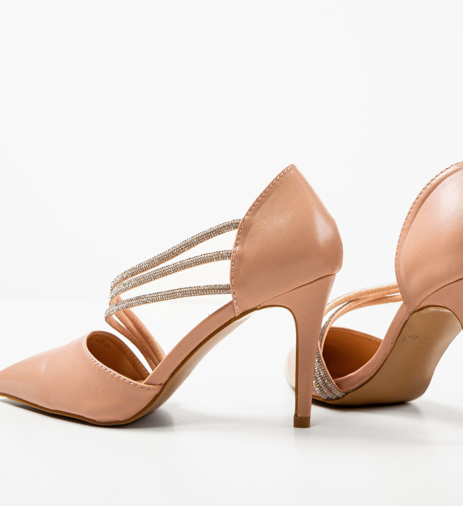 Pantofi Dama Pratima Nude - Eleganță și Stil - imagine 6