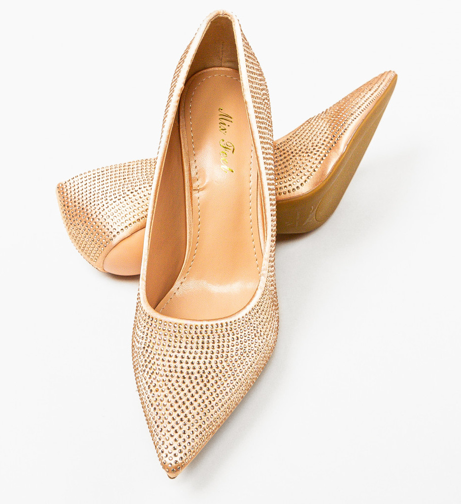 Pantofi Maritta Aurii - Eleganță la fiecare pas - imagine 7