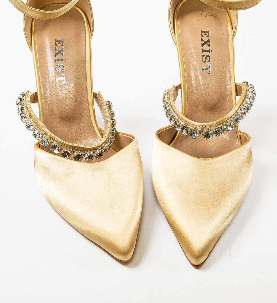 Pantofi Volak Aurii | Eleganță și Stil - imagine 9