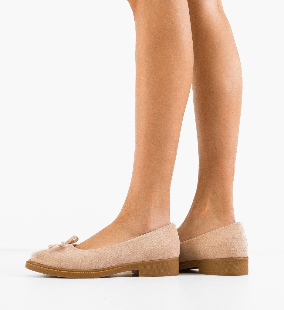 Balerini Nude Confortabili - Bakkam - imagine 3