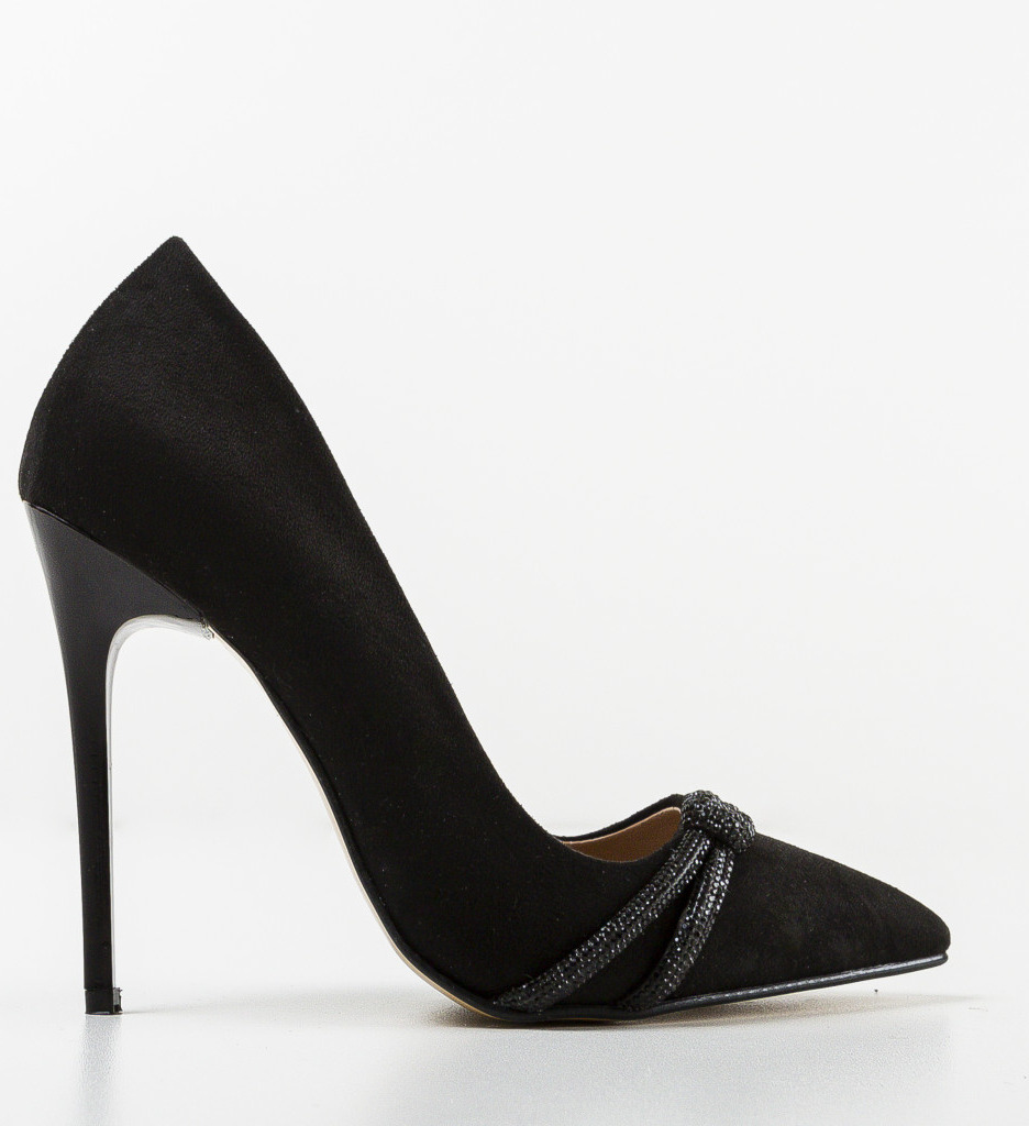 Pantofi Casette Negri - Eleganță și Stil - imagine 4