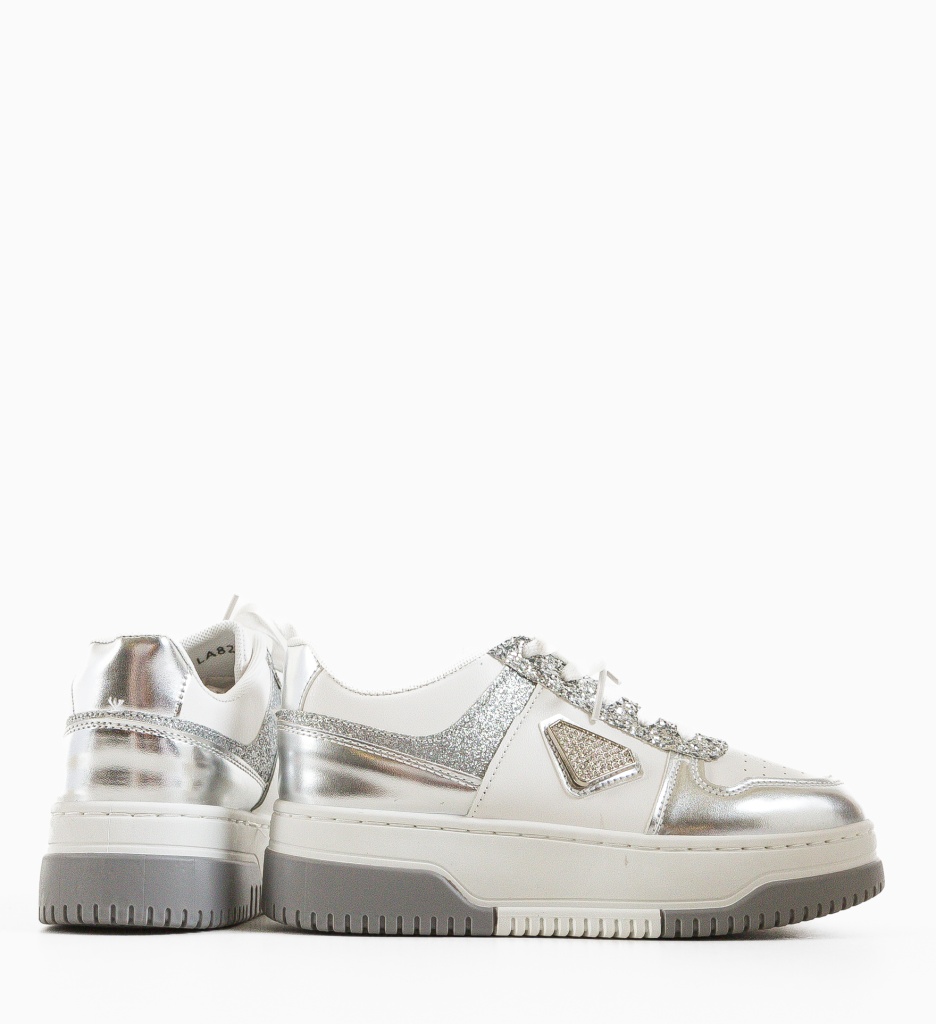 Pantofi Sport Celestino Argintii - Confort Maxim - imagine 6