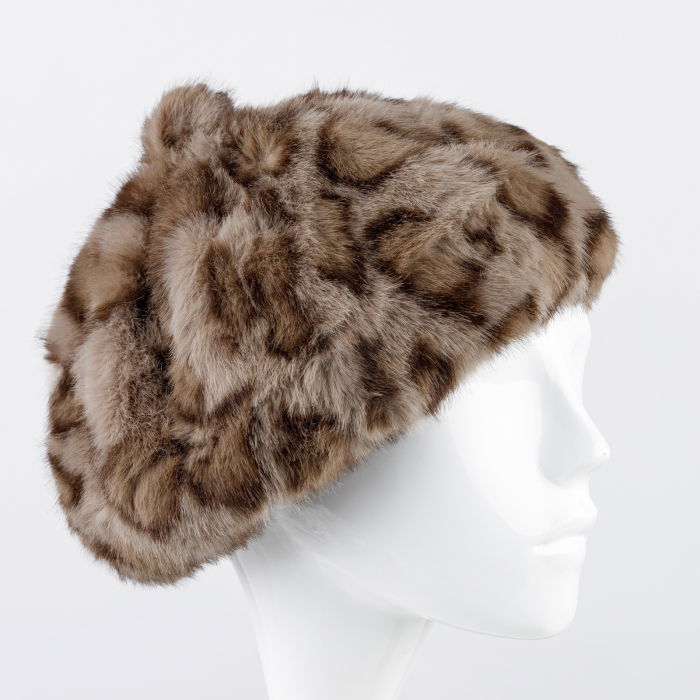 Bereta Shopika Animal Print Bej - Stil Elegant