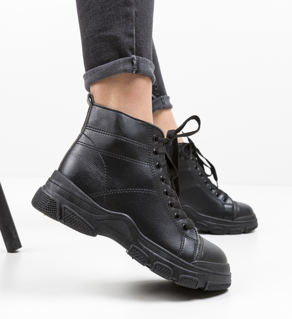Pantofi Sport Popicko Negri - Confort și Stil - imagine 2