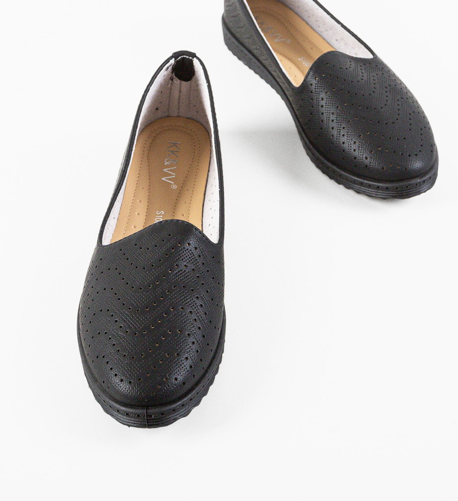 Espadrile Casual Negre Waddy - Confort și Stil - imagine 9