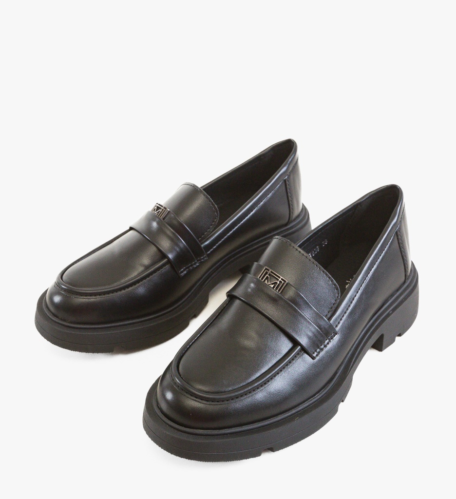 Pantofi Casual Dama Calform Negri Confortabili - imagine 4
