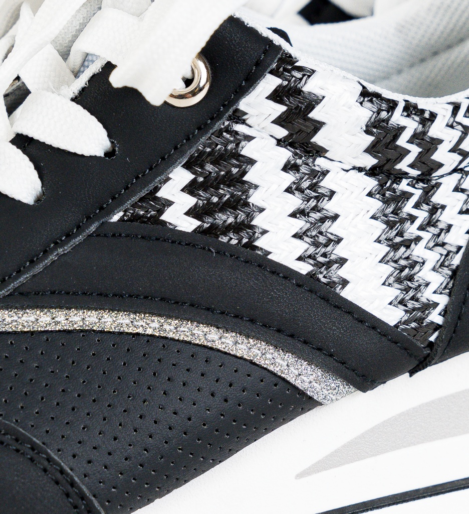 Pantofi Sport Peet Negri | Confort și Stil Zilnic - imagine 8