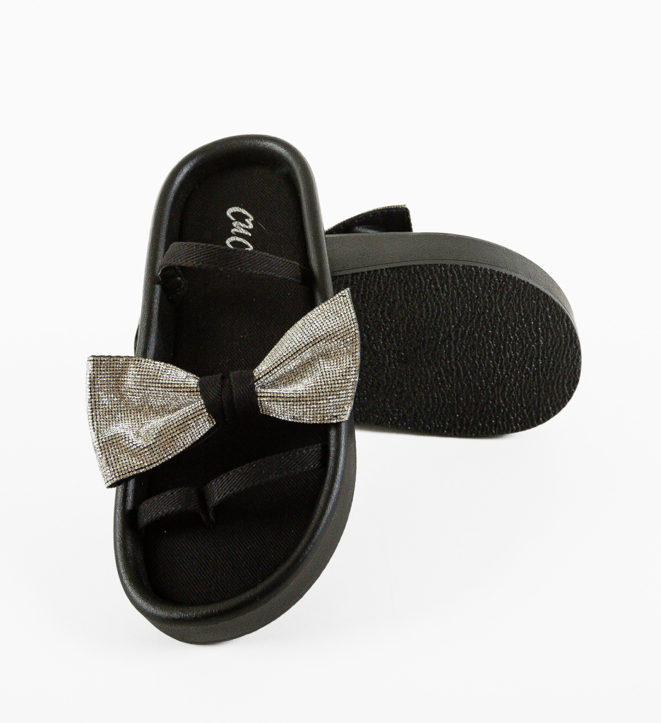 Papuci Dama Heyta Negri | Confort și Eleganță - imagine 8