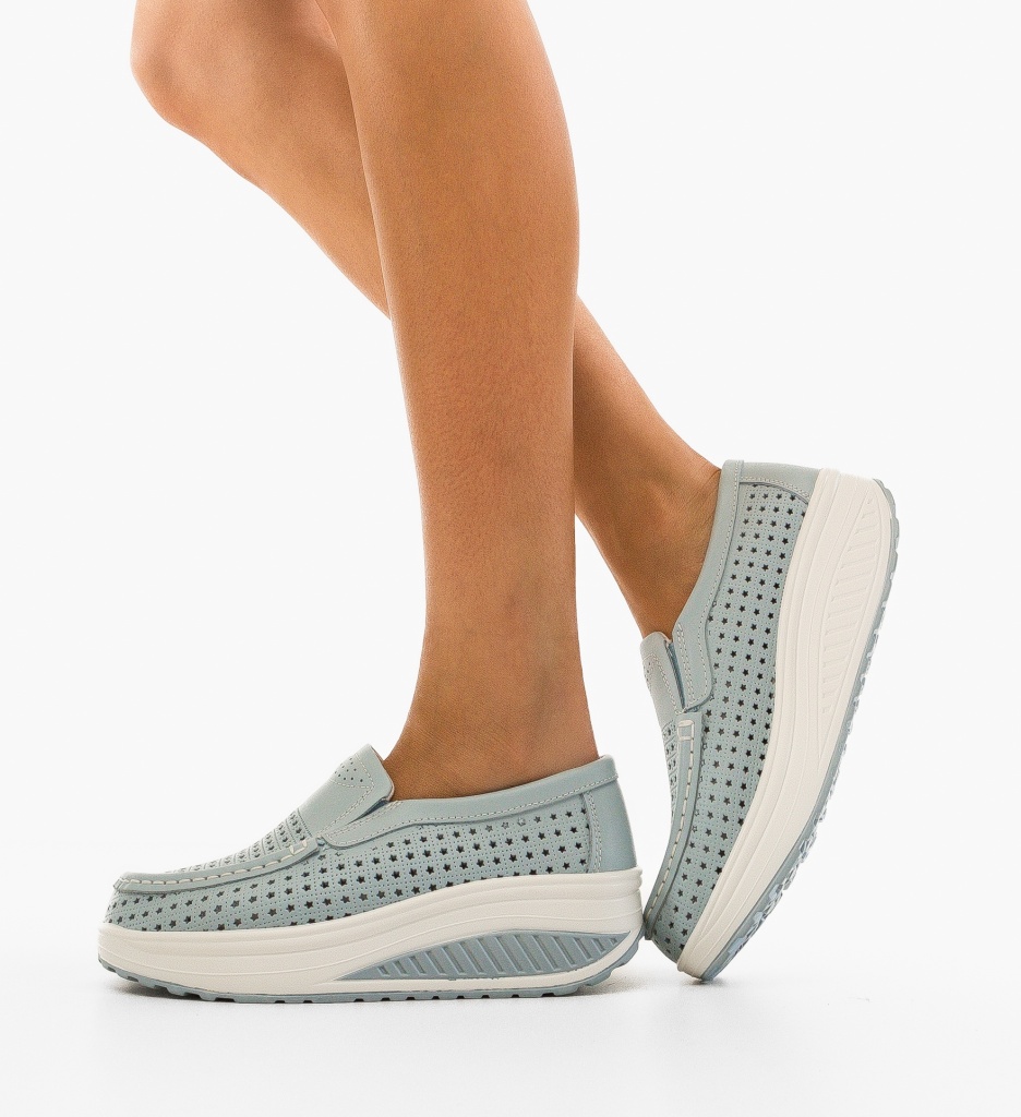 Pantofi Casual Bicaz Albastri 2 - Confort și Stil - imagine 4