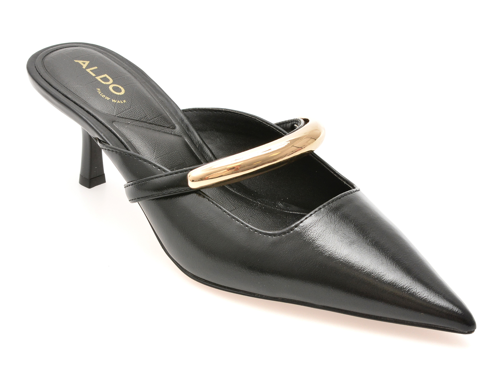 Papuci ALDO KAILIDDA 001 eleganți negri