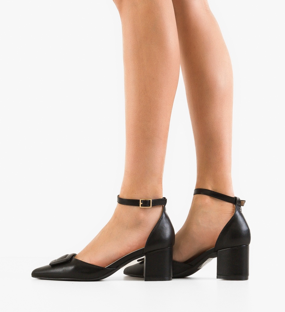 Pantofi Dama Rohan Negri - Eleganță Asigurată - imagine 2