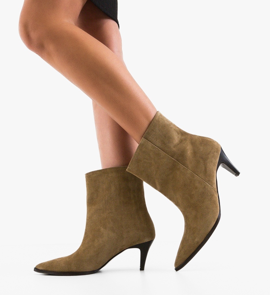 Botine Dama Abble Bej - Eleganță și Confort - imagine 3