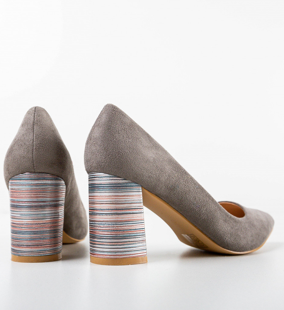 Pantofi Ferne Gri - Stil și Eleganță Asigurată - imagine 14