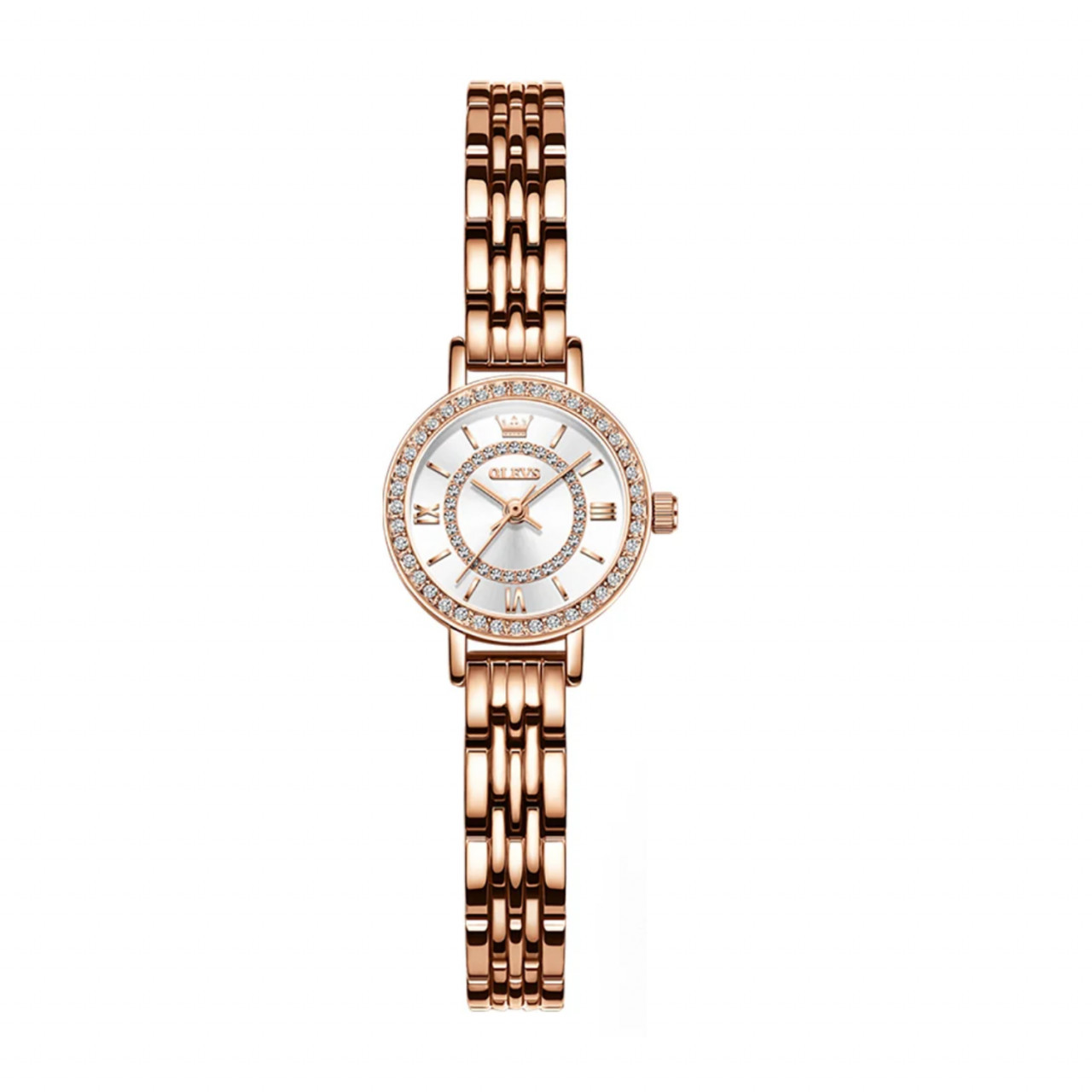 Ceas Dama Olevs CS1656 Rose Gold Otel Inoxidabil
