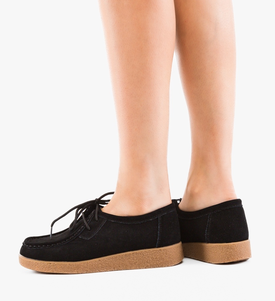 Pantofi Casual Neca Negri | Confort & Stil - imagine 16