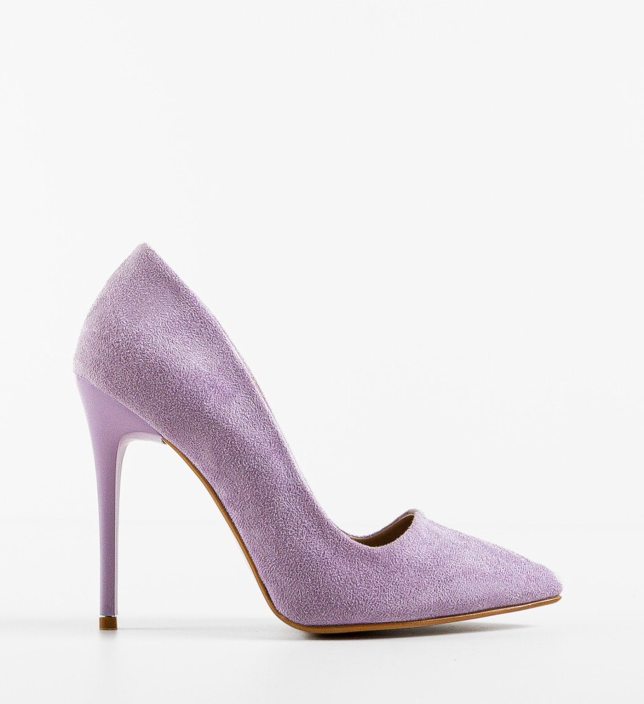 Pantofi Toc Rytorya Mov - Stil si Confort - imagine 2