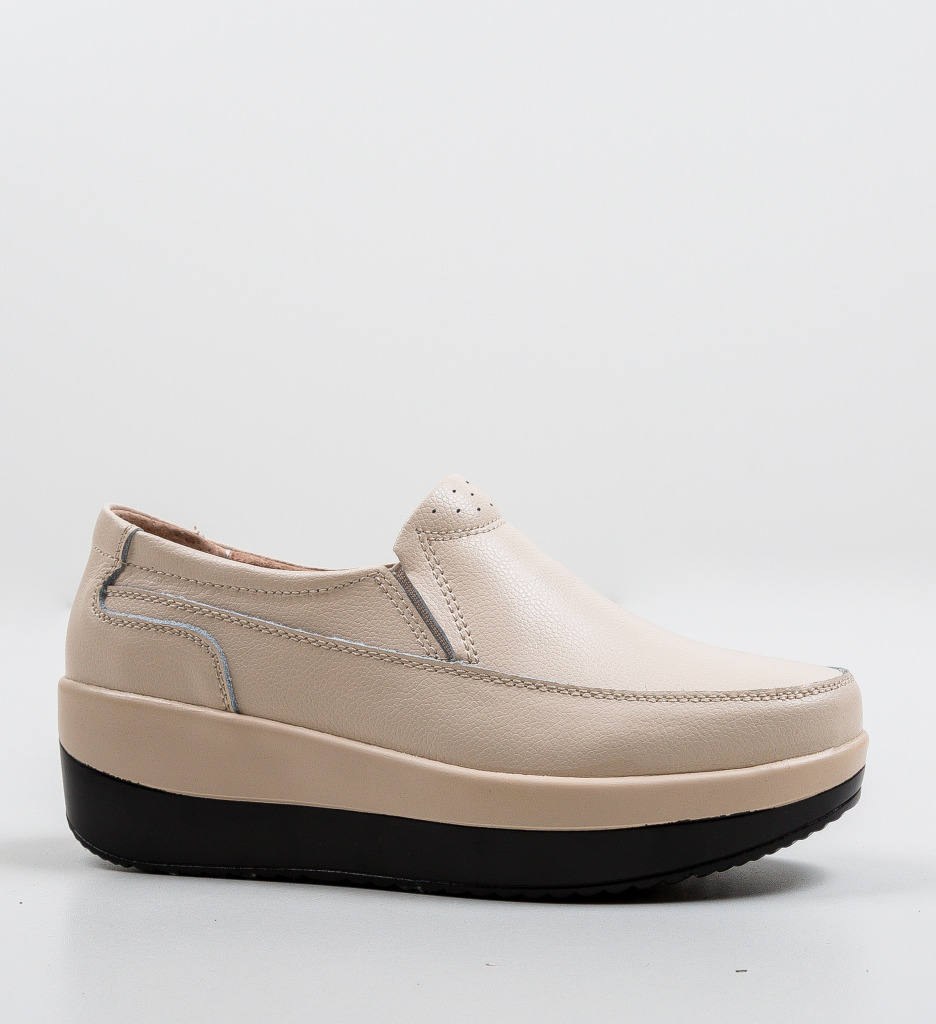 Pantofi Freeman Bej - Confort și Eleganță Casual - imagine 7