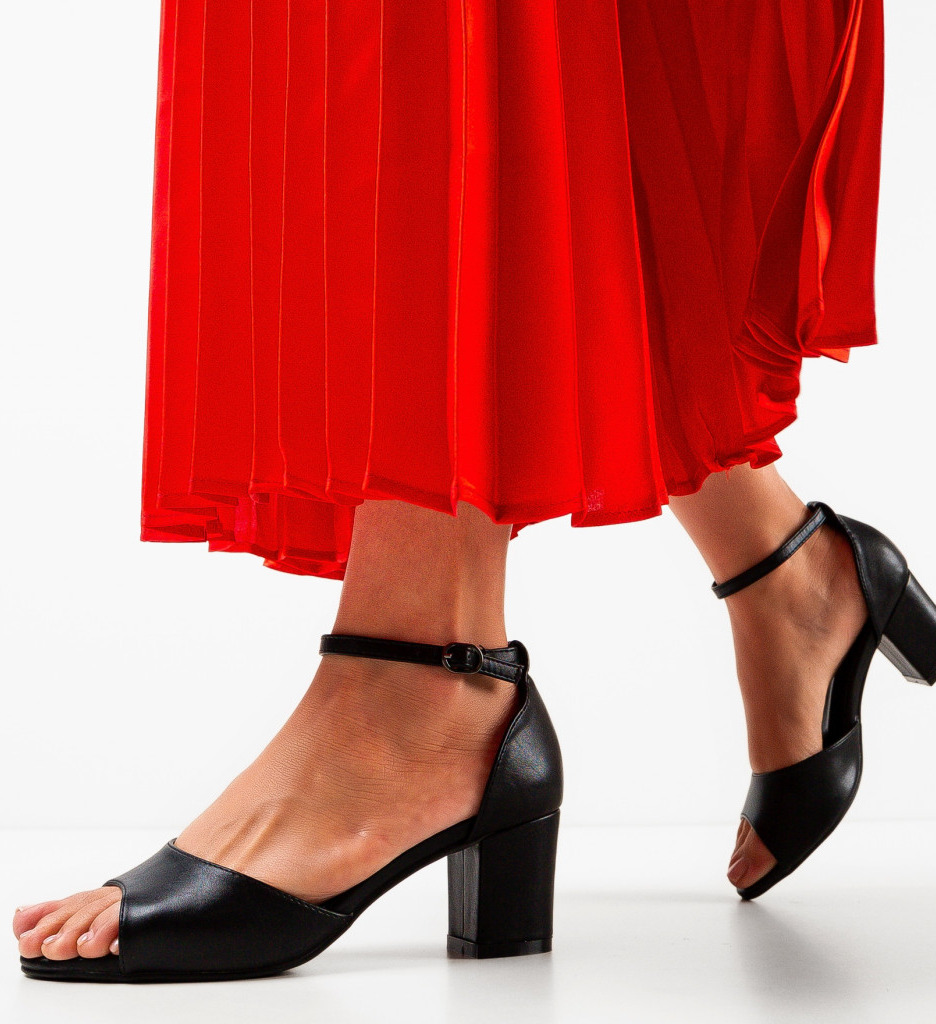Sandale Bride Negre 2 - Eleganță și Stil - imagine 4