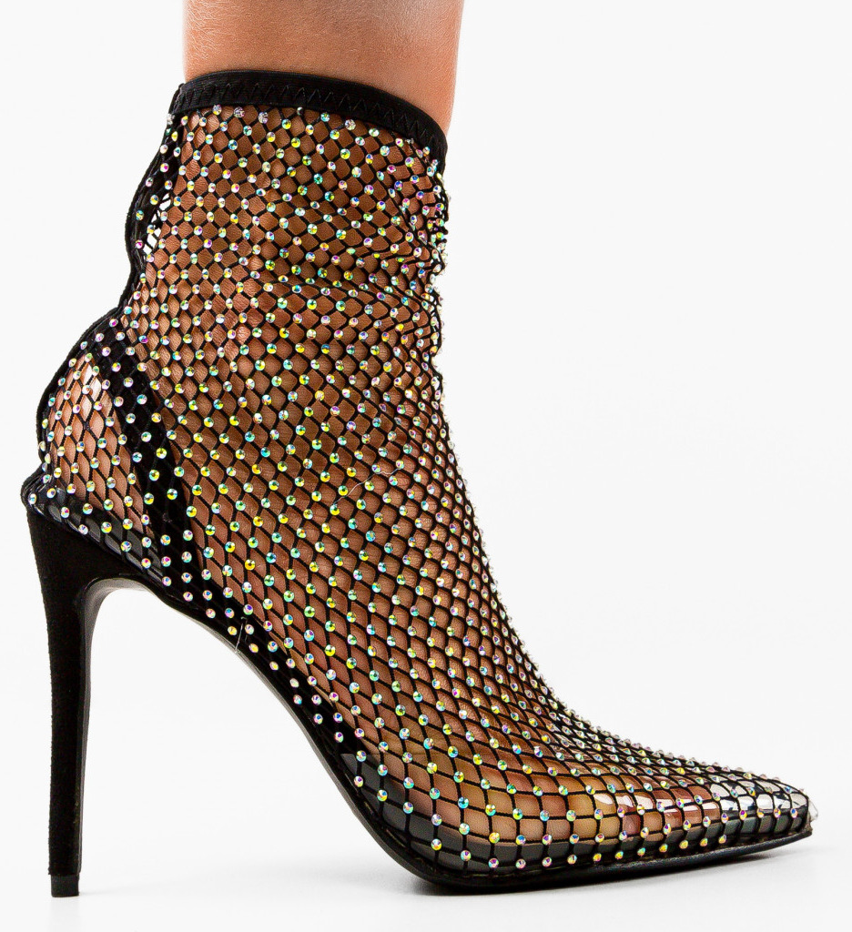 Botine Dama Sherisse Negre - Eleganță și Confort - imagine 5