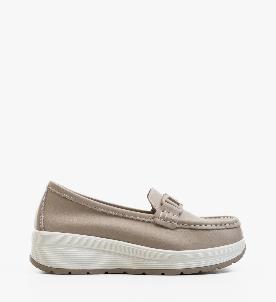 Pantofi Casual Gary Gri - Confort Stilat - imagine 6