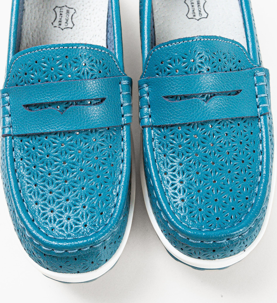Pantofi Casual Fyrya Albastri | Confort și Stil - imagine 6