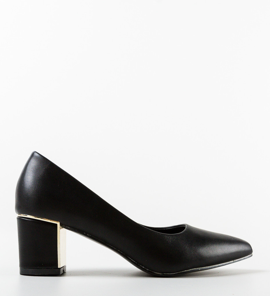 Pantofi Dama Gavin Negru | Eleganță Asigurată - imagine 4