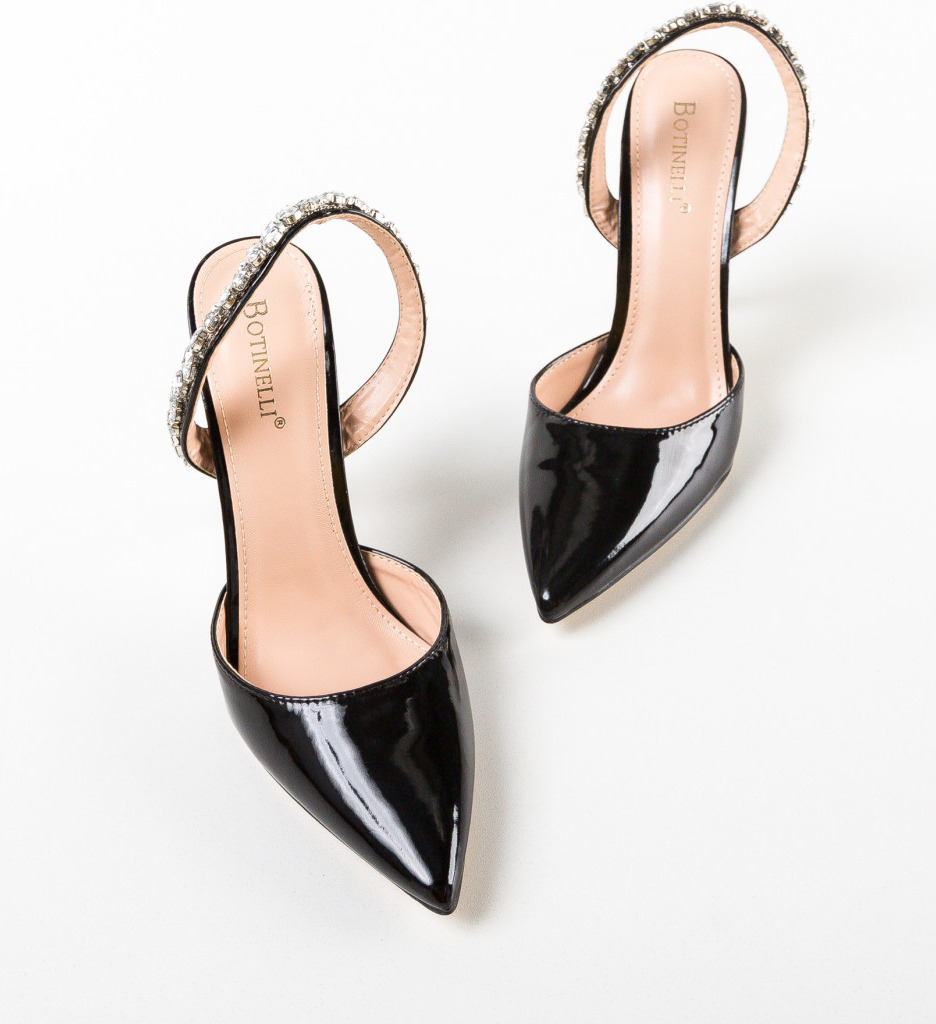 Pantofi Dama Bleom Negri | Eleganță și Stil - imagine 8