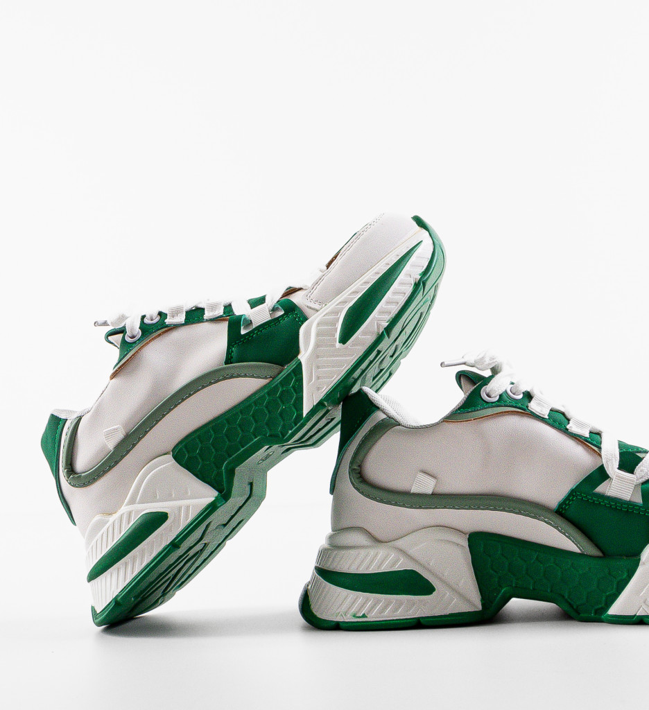 Sneakers Dama Verzi Samir - Confort și Stil Urban - imagine 5