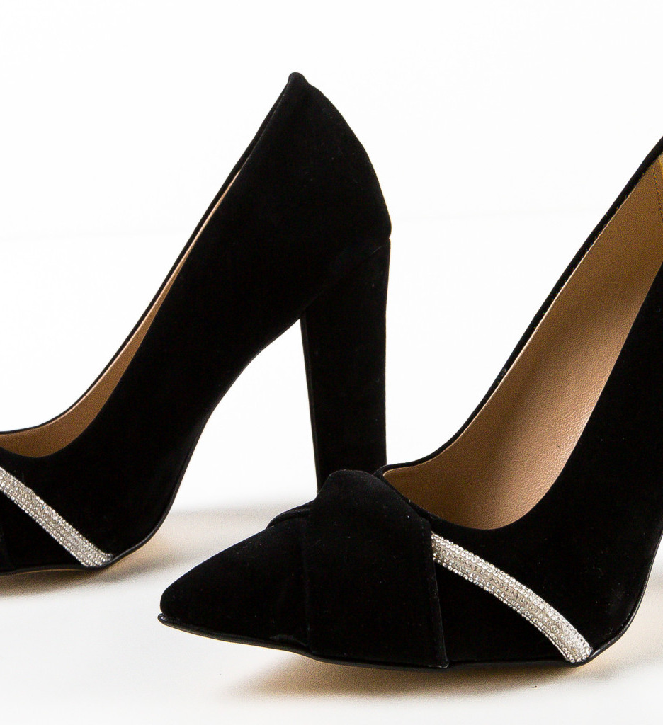 Pantofi cu Toc Roka Negri - Eleganță Modernă - imagine 6