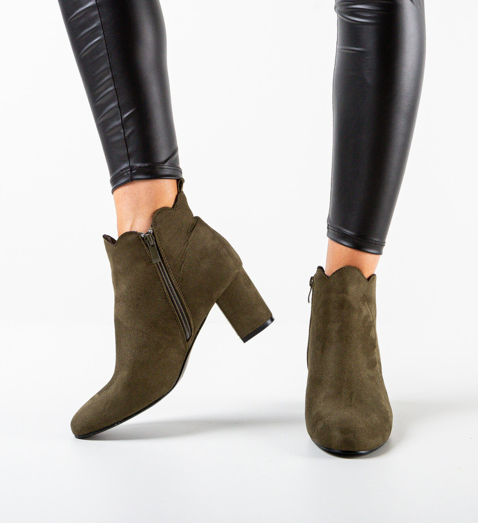 Botine Navarro Verzi Dama | Stil Urban