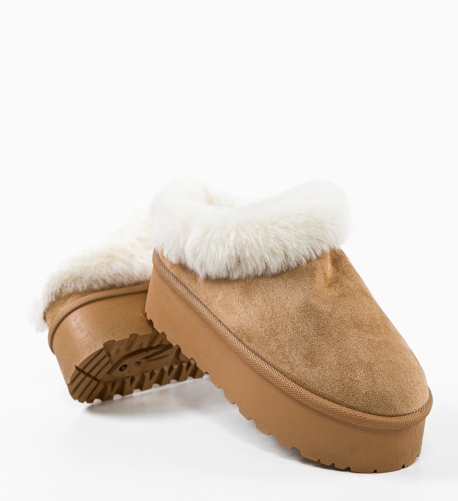 Cizme Ug Dama Bej | Confort și Stil Maxim - imagine 8