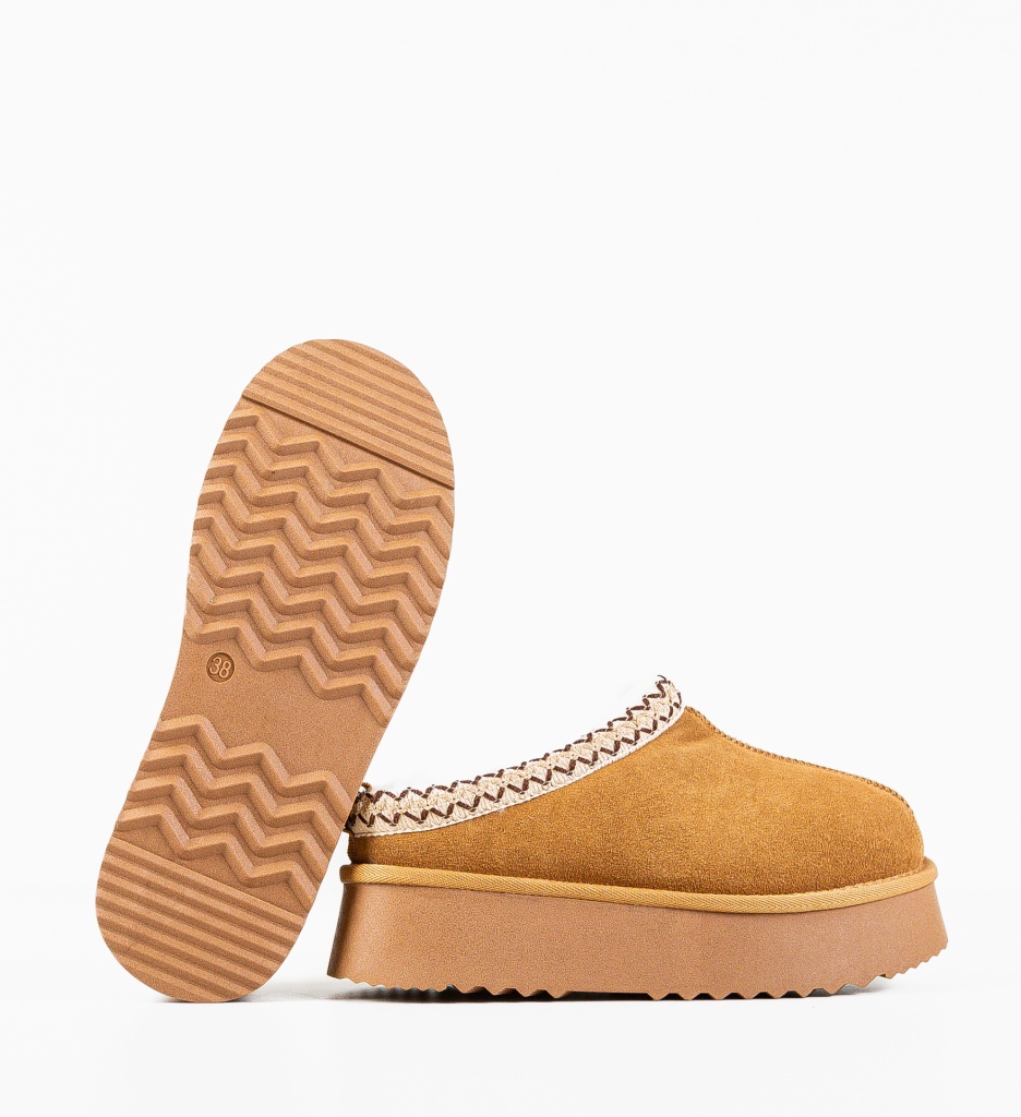 Papuci Ug Barney Khaki - Confort Termic - imagine 5
