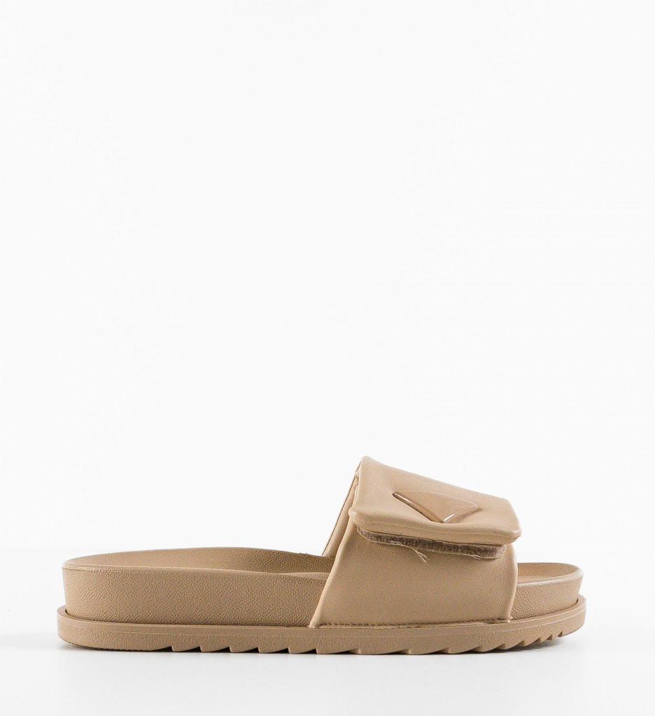 Papuci Dama Norbet Bej | Confort si Eleganta - imagine 5