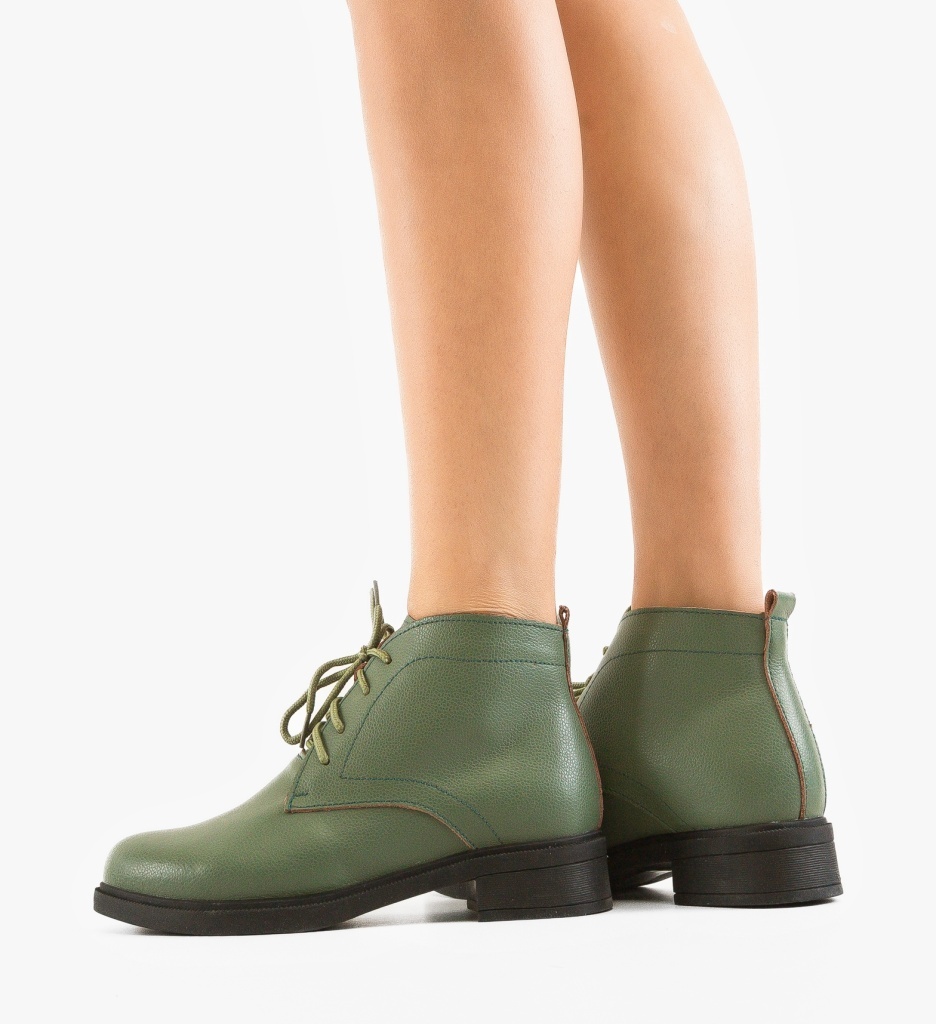 Ghete Dama Tenzin Verzi | Stil Urban, Confort Maxim - imagine 3