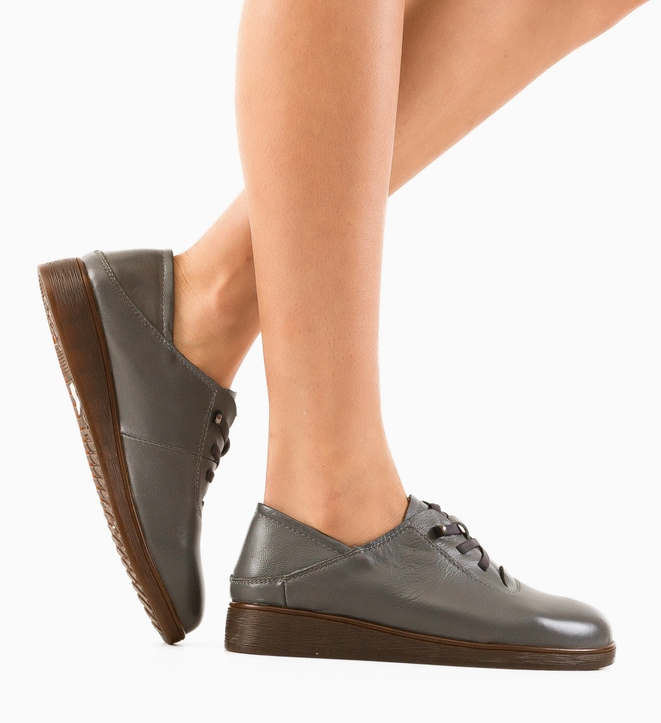 Pantofi Casual Heleg Gri - Confort și Stil Zilnic - imagine 3