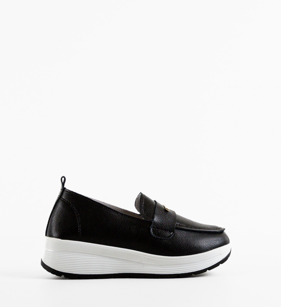 Pantofi Casual Vefra Negri - Confort și Stil - imagine 5