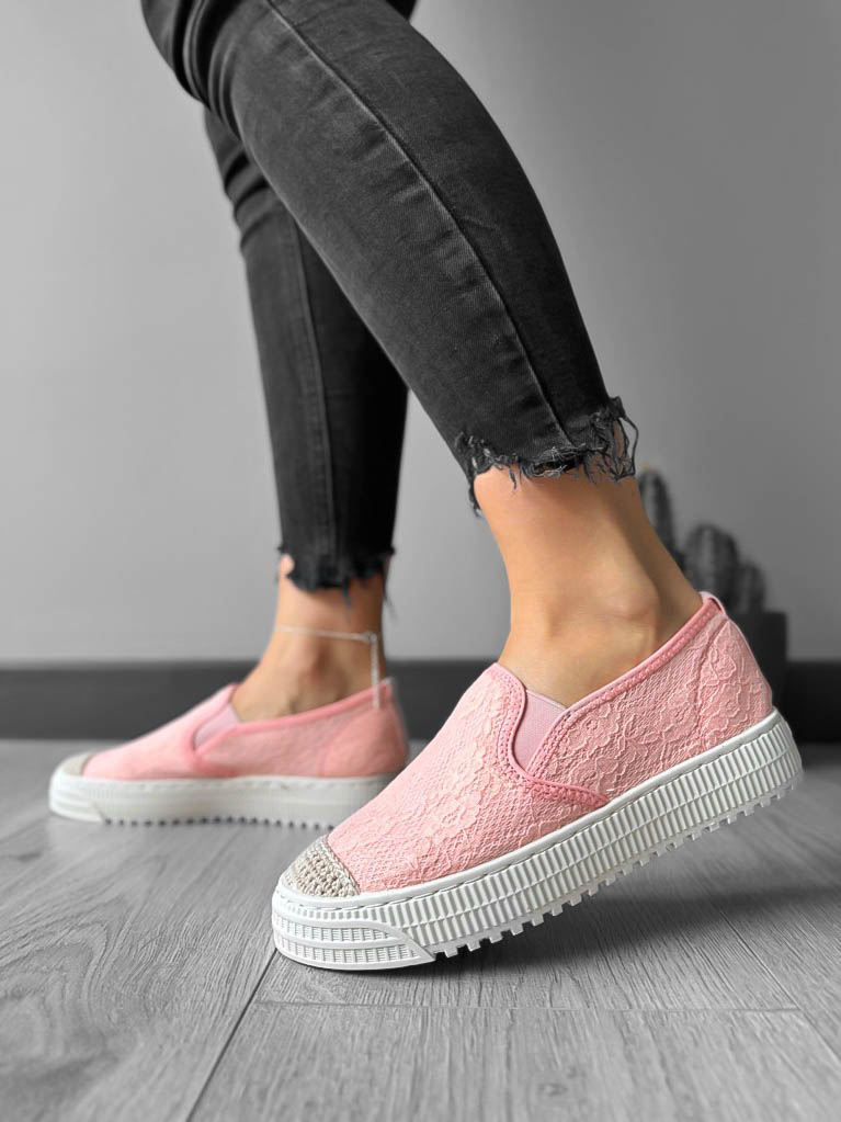 Espadrile Roz Dama Y602 - Confort Casual