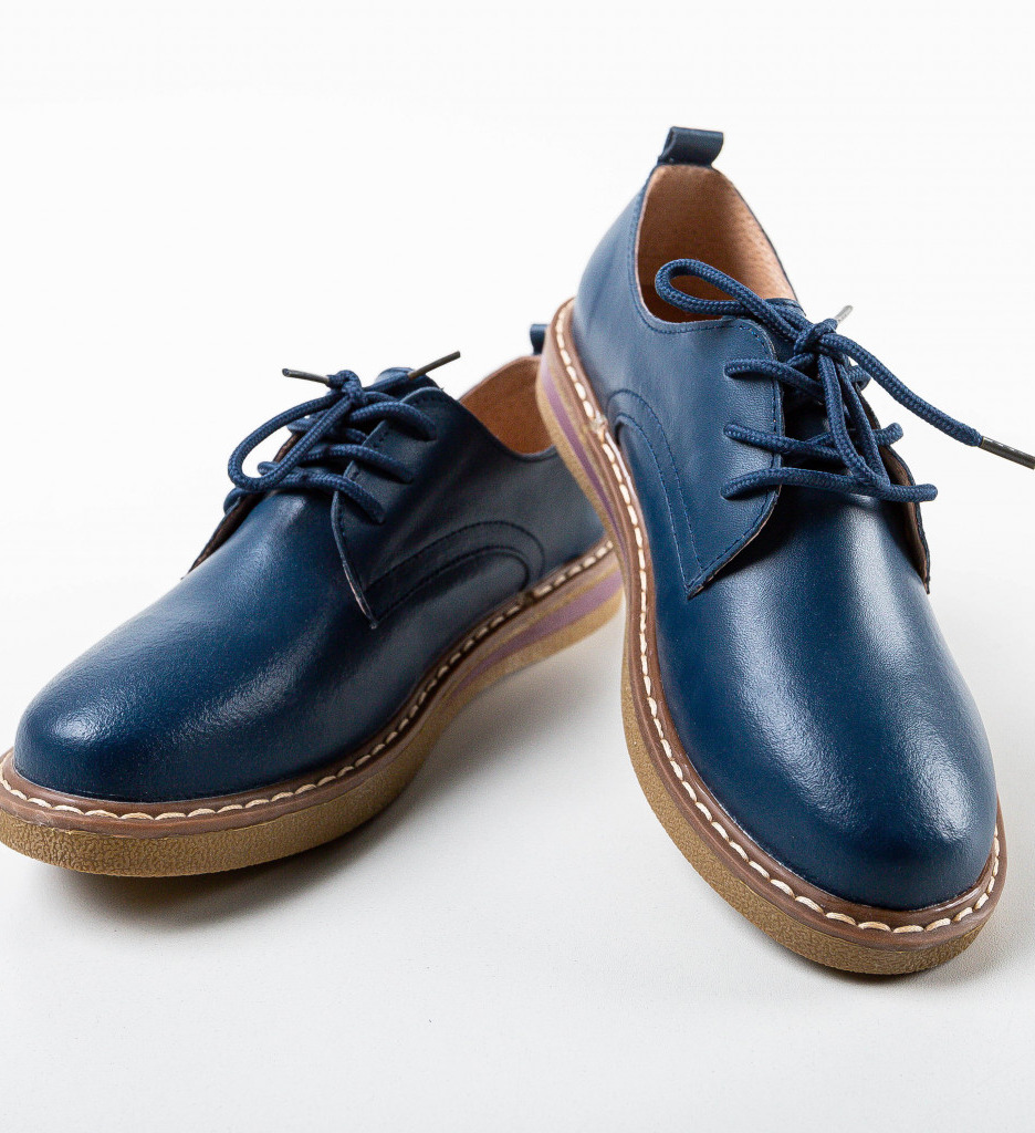 Pantofi Casual Doria Bleumarin - Confort și Stil - imagine 8