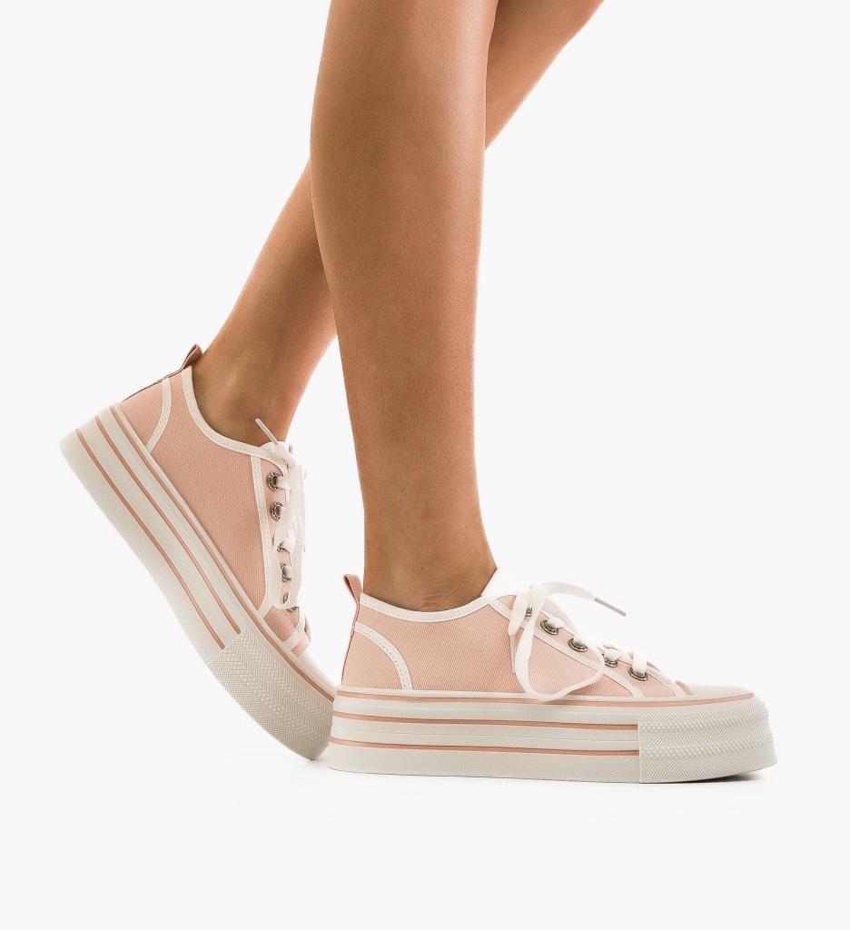 Pantofi Sport Elinoro Roz Confort Max - imagine 3