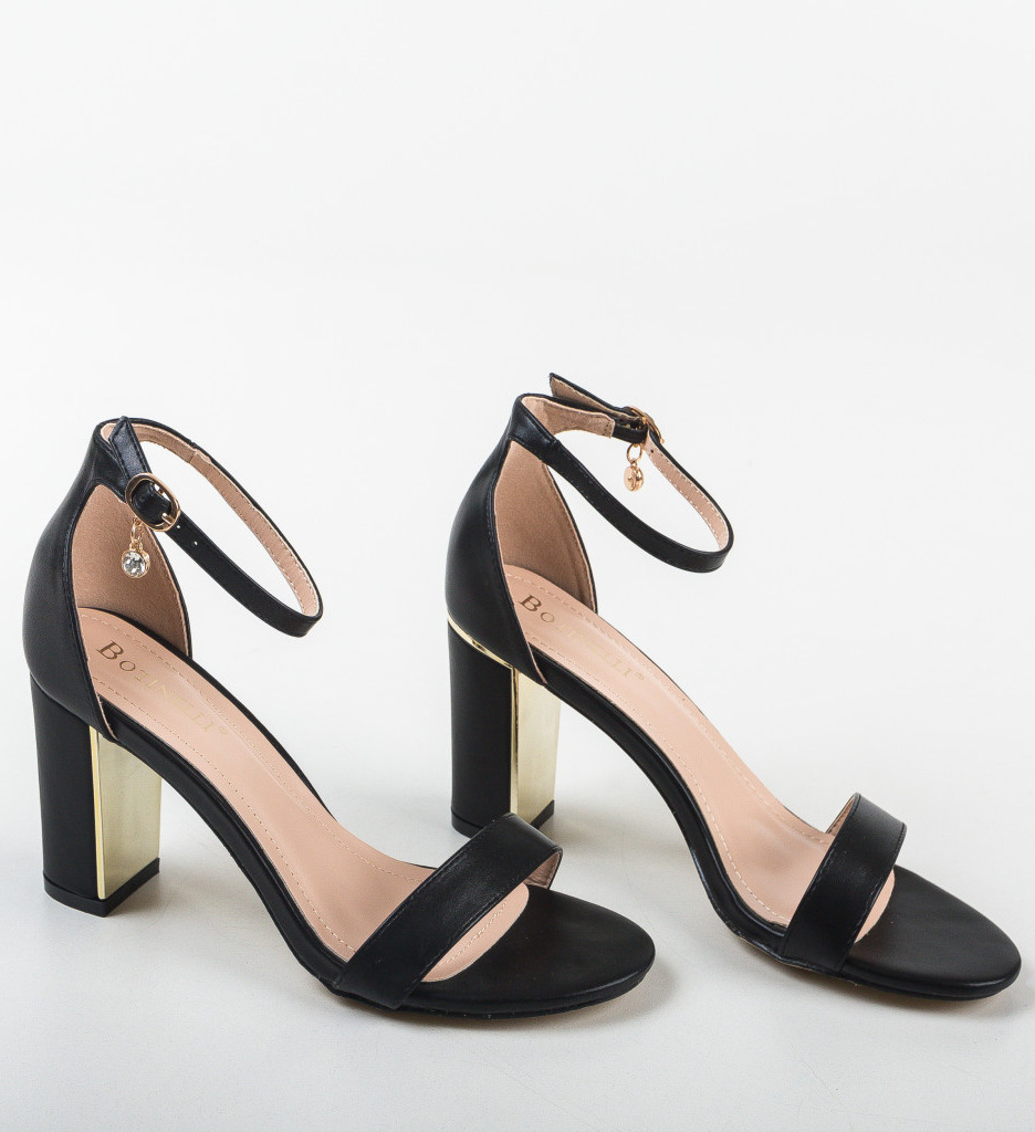 Sandale Mae Negre | Eleganță pentru Orice Ocazie - imagine 8