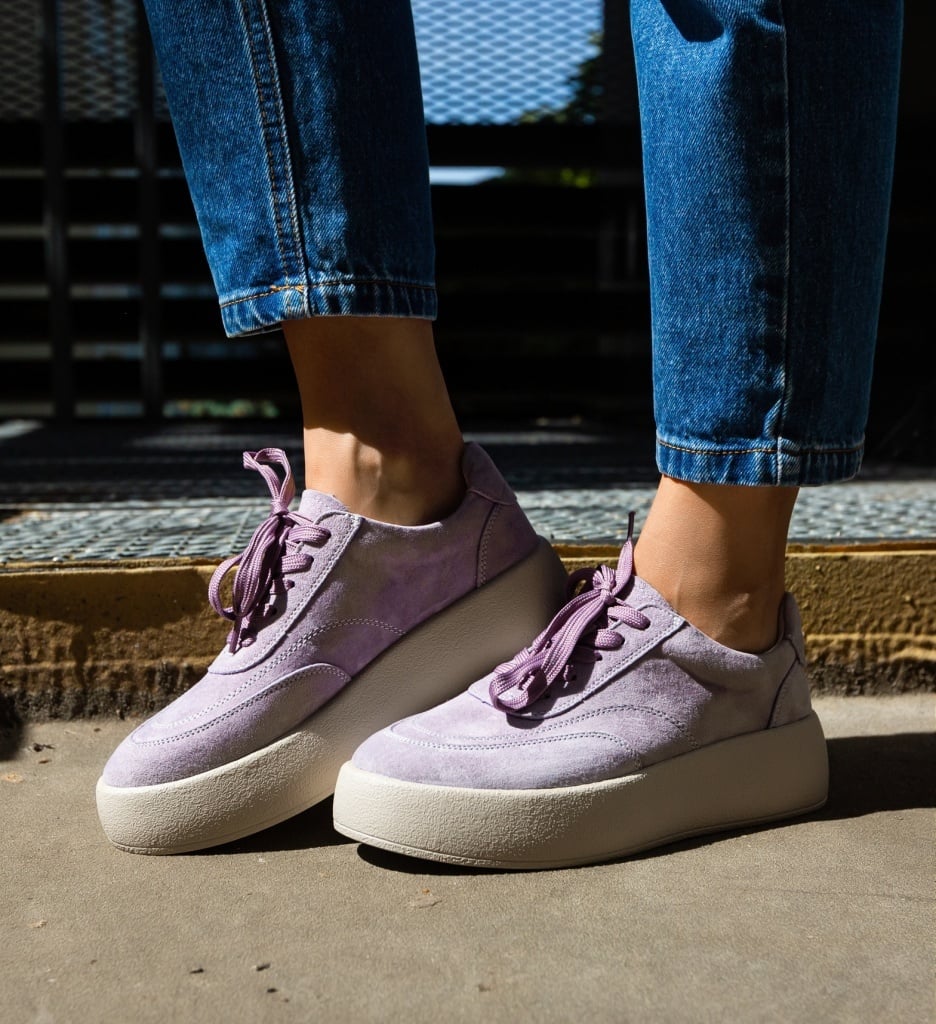 Sneakers Brittni Mov - Confort și Stil Urban