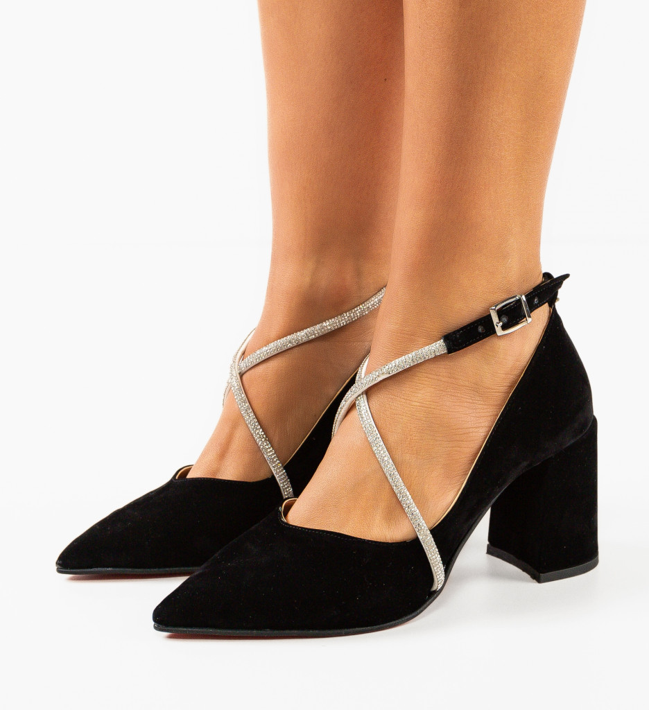 Pantofi Dama Yezyga Negri 2 | Eleganță și Stil
