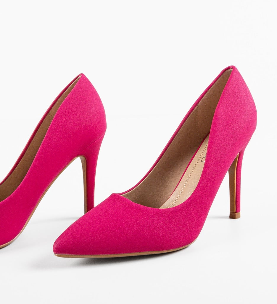 Pantofi Keiran Fuchsia | Toc Confortabil - imagine 12