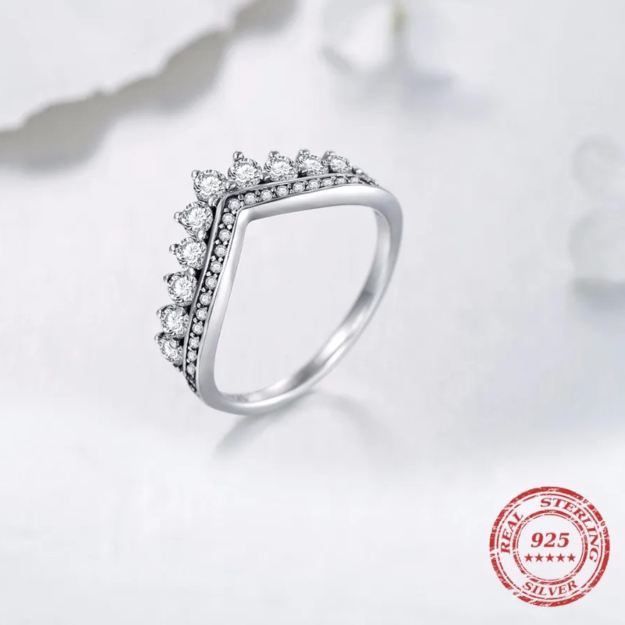 Inel Argint Amanda JW515 cu Rodiu - imagine 4
