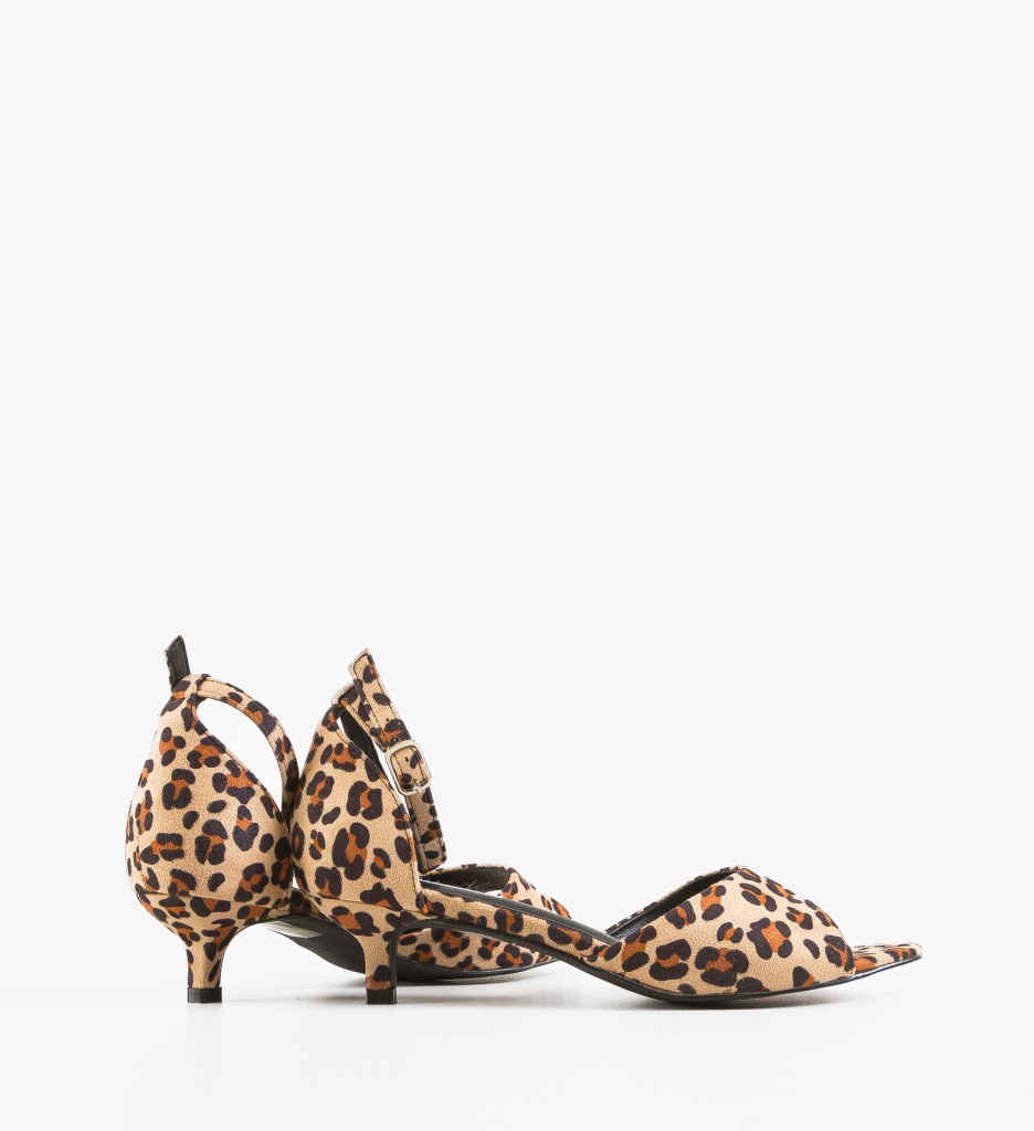 Sandale Smith Animal Print | Eleganță și Stil - imagine 4